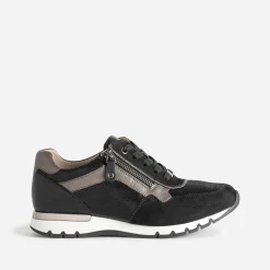 Caprice Baskets^Tennis e et bronze NOIR