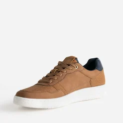 Eram Baskets/Tennis^Tennis suédé COGNAC