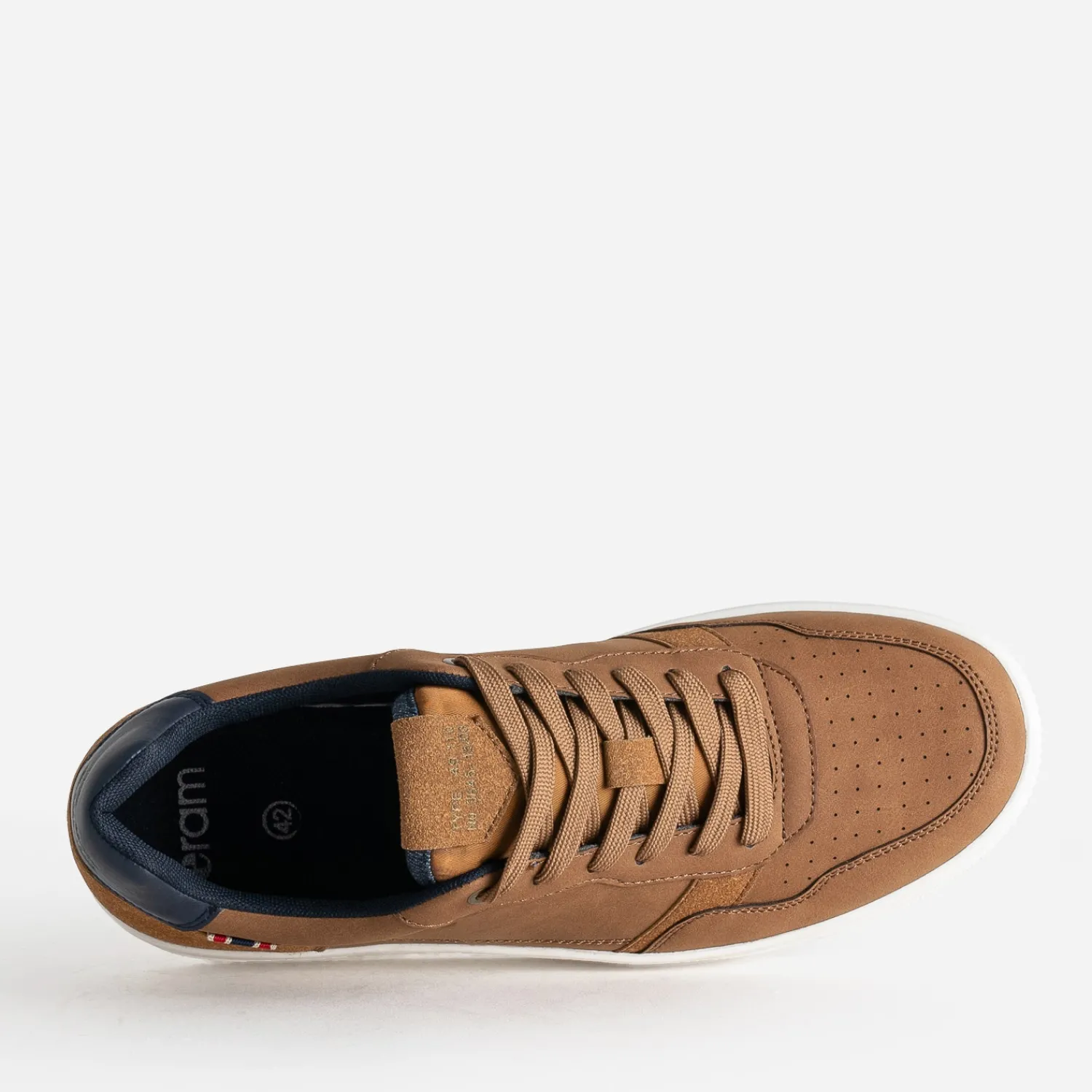 Eram Baskets/Tennis^Tennis suédé COGNAC