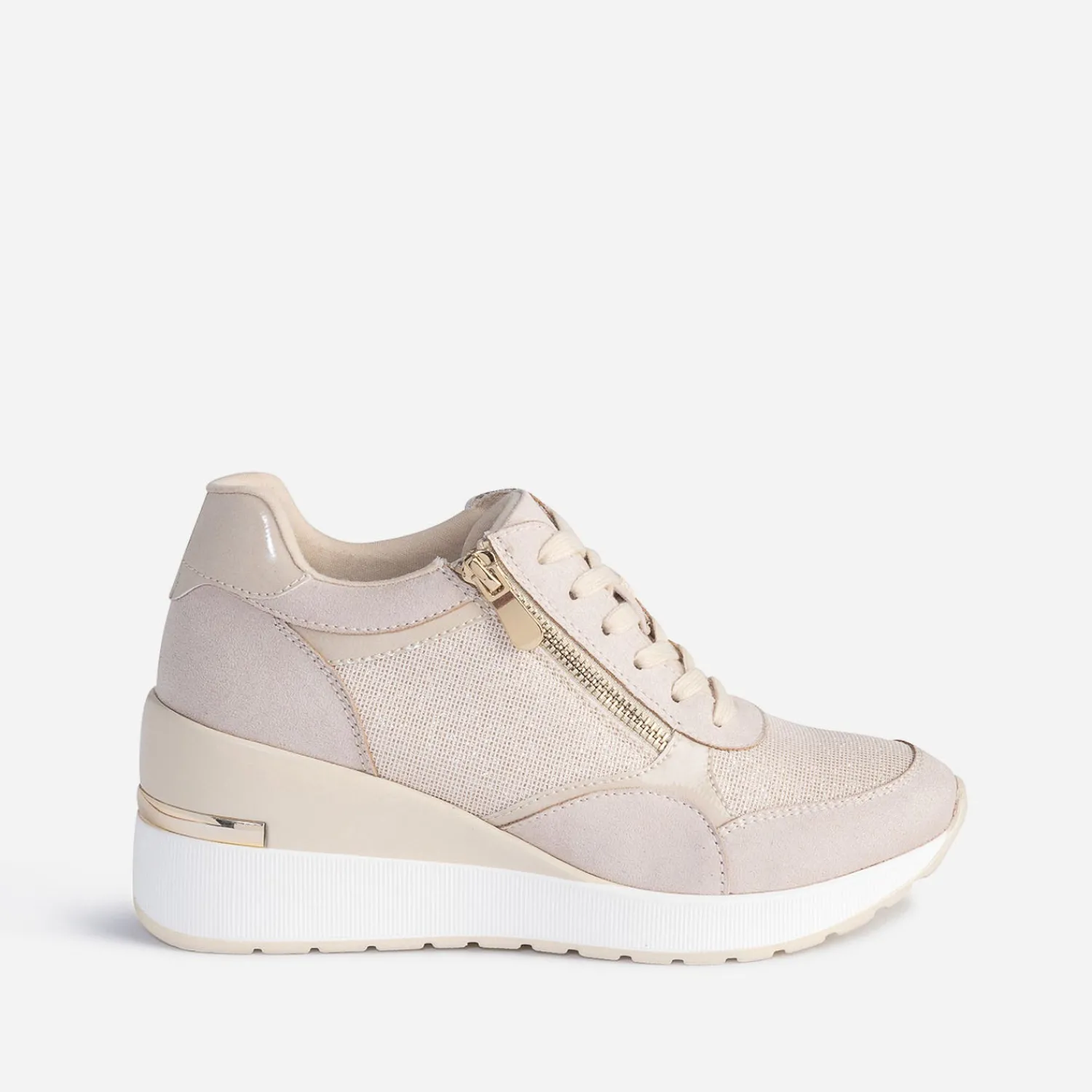 Eram Baskets^Tennis compensée BEIGE
