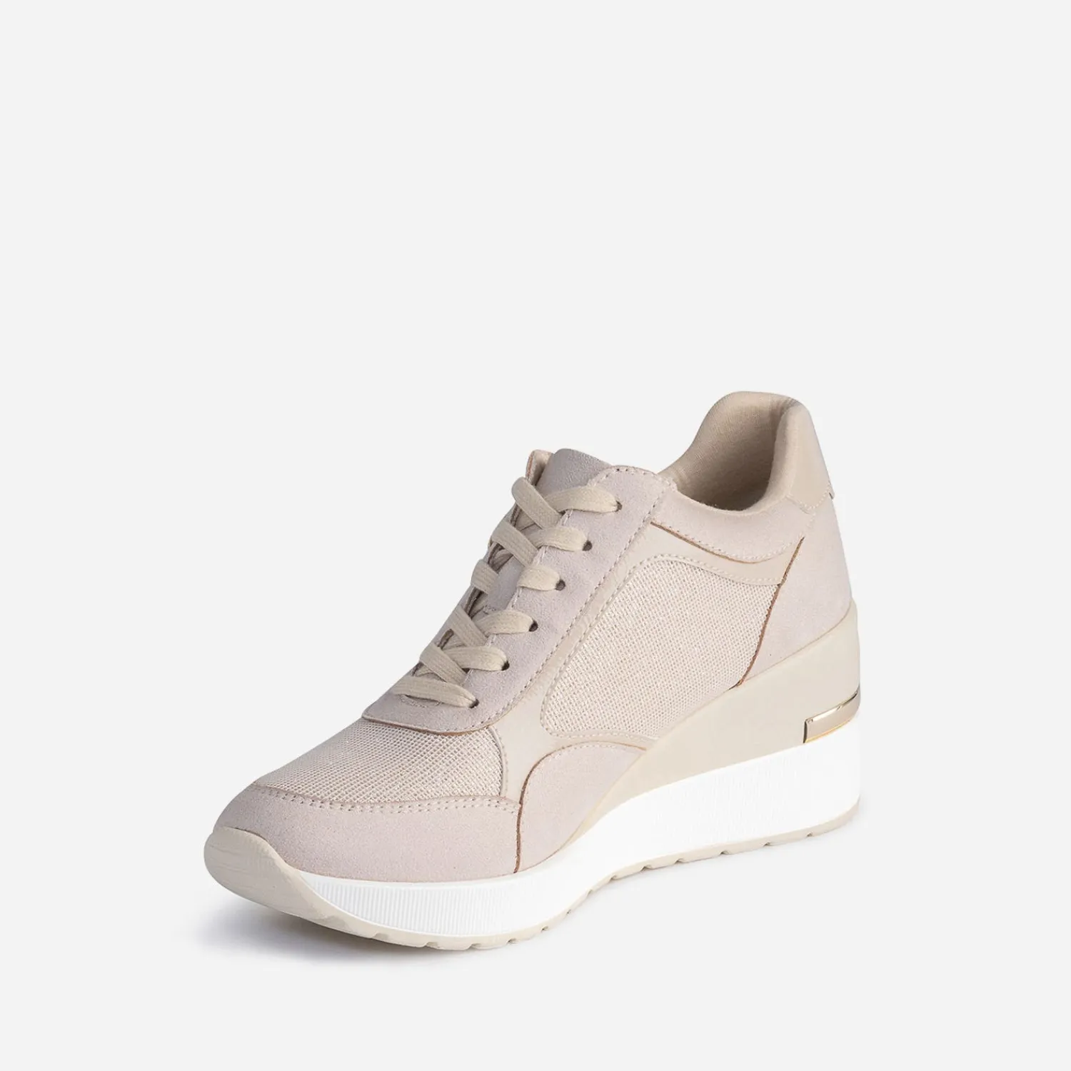 Eram Baskets^Tennis compensée BEIGE