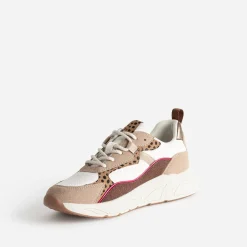 Eram Baskets^Tennis Dad shoes multi-matières BEIGE