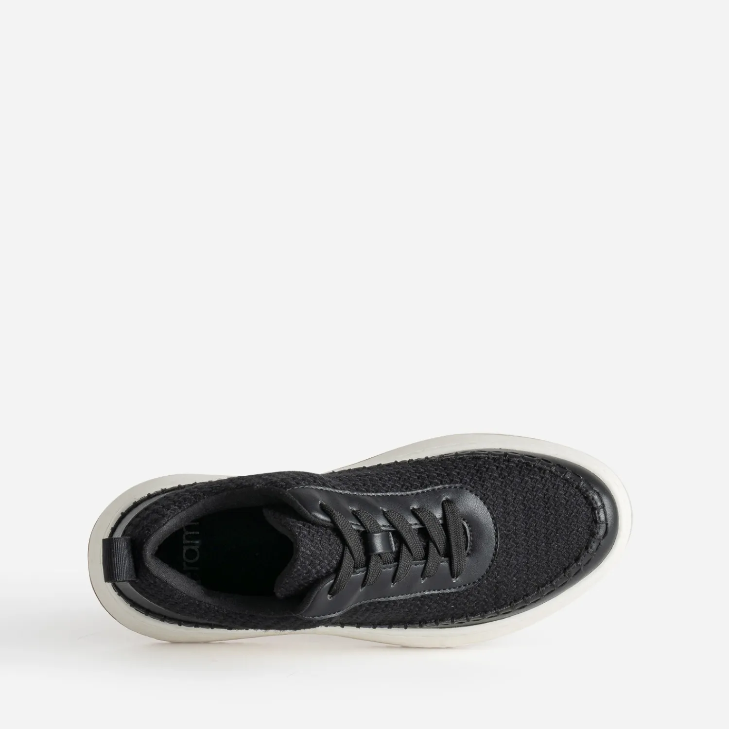 Eram Baskets^Tennis Dad shoes textile à relief NOIR