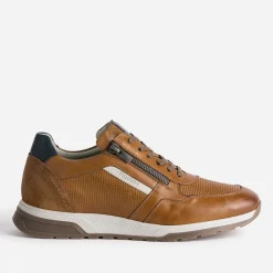 Fluchos Baskets/Tennis^Tennis camel en cuir COGNAC