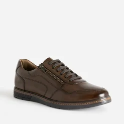 FRANCE ARNO Chaussures De Ville^Tennis en cuir MARRON