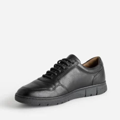 FRANCE ARNO Chaussures De Ville^Tennis en cuir NOIR