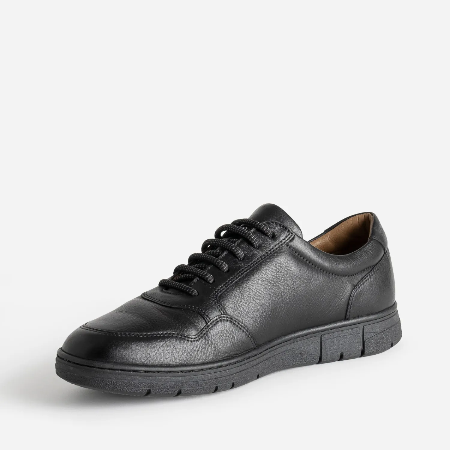 FRANCE ARNO Chaussures De Ville^Tennis en cuir NOIR