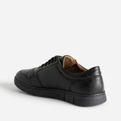 FRANCE ARNO Chaussures De Ville^Tennis en cuir NOIR