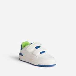 GEOX Baskets^Tennis he, bleue, verte BLANC