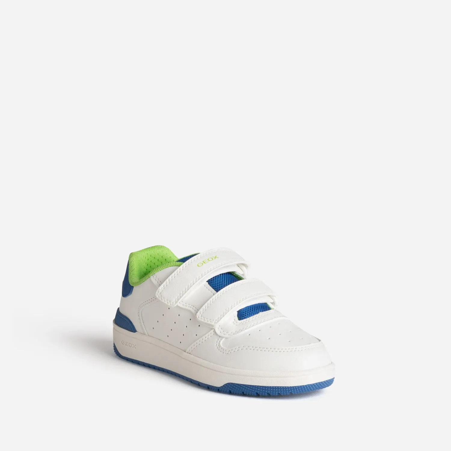 GEOX Baskets^Tennis he, bleue, verte BLANC