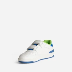 GEOX Baskets^Tennis he, bleue, verte BLANC