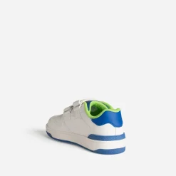 GEOX Baskets^Tennis he, bleue, verte BLANC