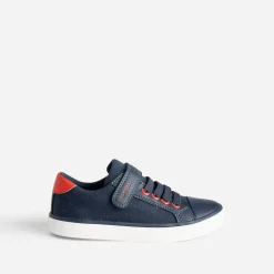 GEOX Baskets^Tennis détails rouges MARINE