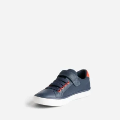 GEOX Baskets^Tennis détails rouges MARINE