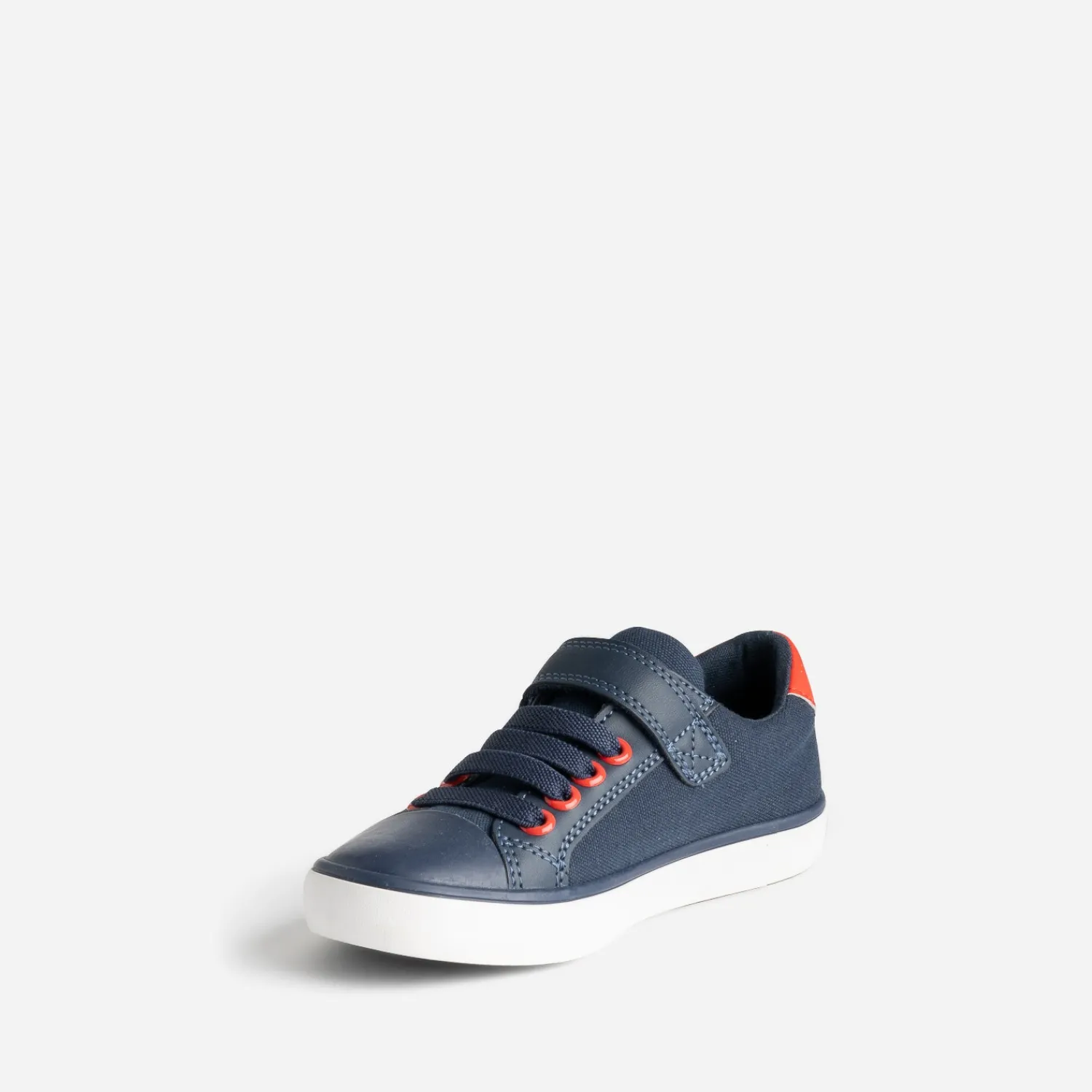 GEOX Baskets^Tennis détails rouges MARINE