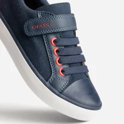 GEOX Baskets^Tennis détails rouges MARINE