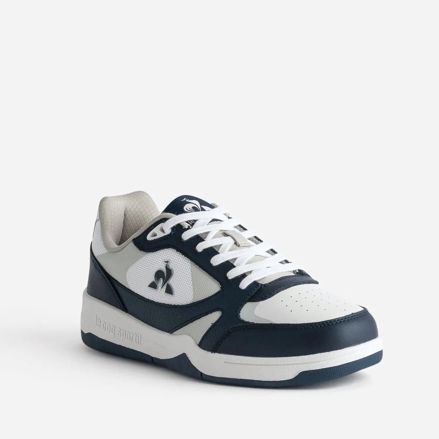 Le Coq Sportif Baskets/Tennis^Tennis Homme cuir bleu et blanc MARINE