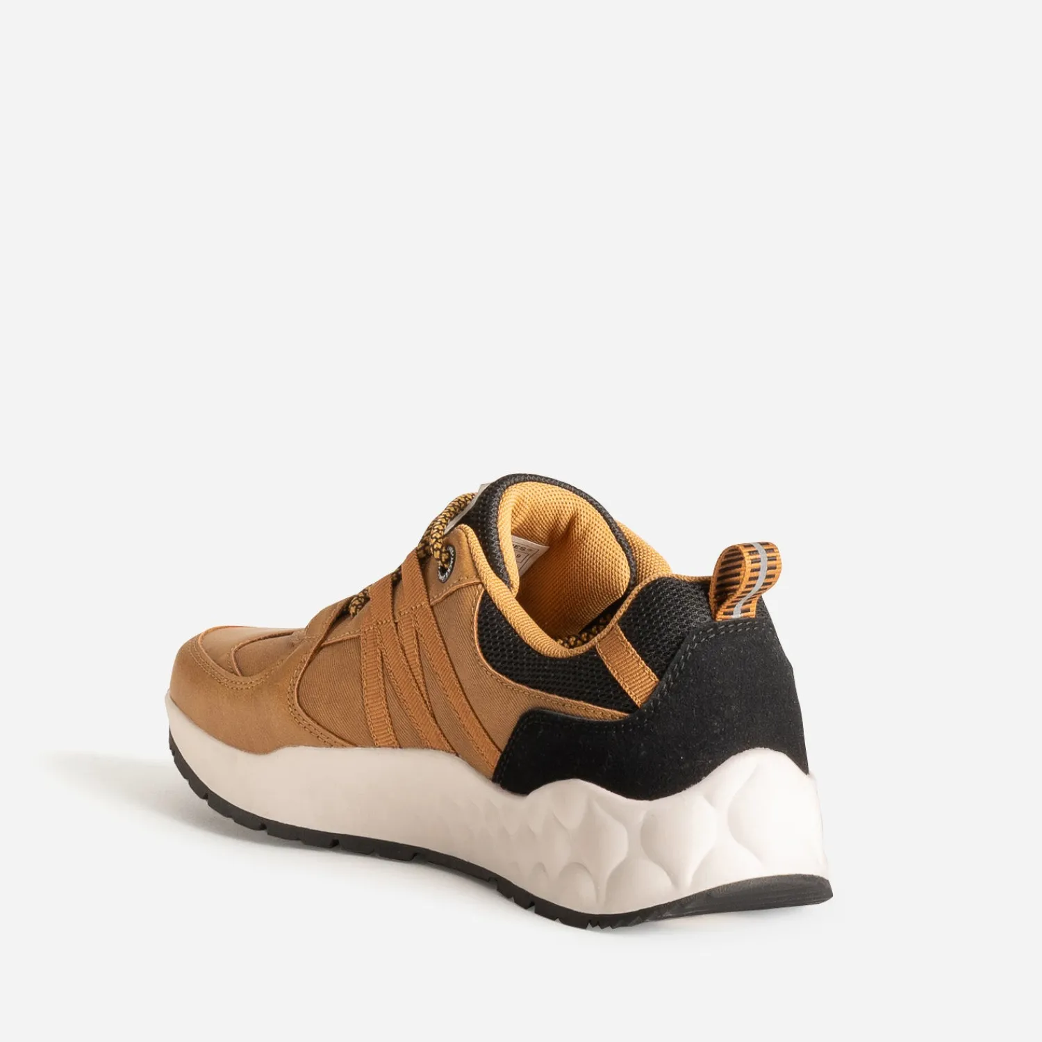 Jack & Jones Baskets/Tennis^Tennis JACK&JONES bi-matière CAMEL