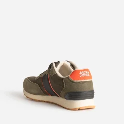 Jack & Jones Baskets/Tennis^Tennis JACK&JONES , noire et rouge KAKI