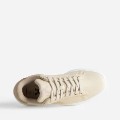 Le Coq Sportif Baskets^Tennis beige en cuir ROSE