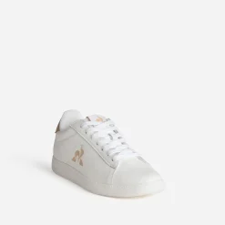 Le Coq Sportif Baskets^Tennis he et beige BLANC