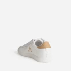 Le Coq Sportif Baskets^Tennis he et beige BLANC