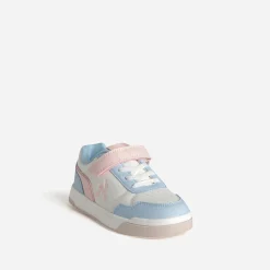 Le Coq Sportif Baskets^Tennis blanche, e, rose BLEU