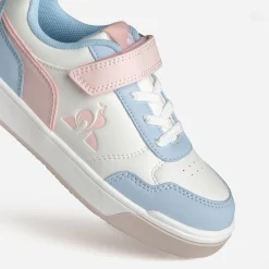 Le Coq Sportif Baskets^Tennis blanche, e, rose BLEU