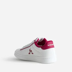 Le Coq Sportif Baskets^Tennis et bordeaux cuir BLANC