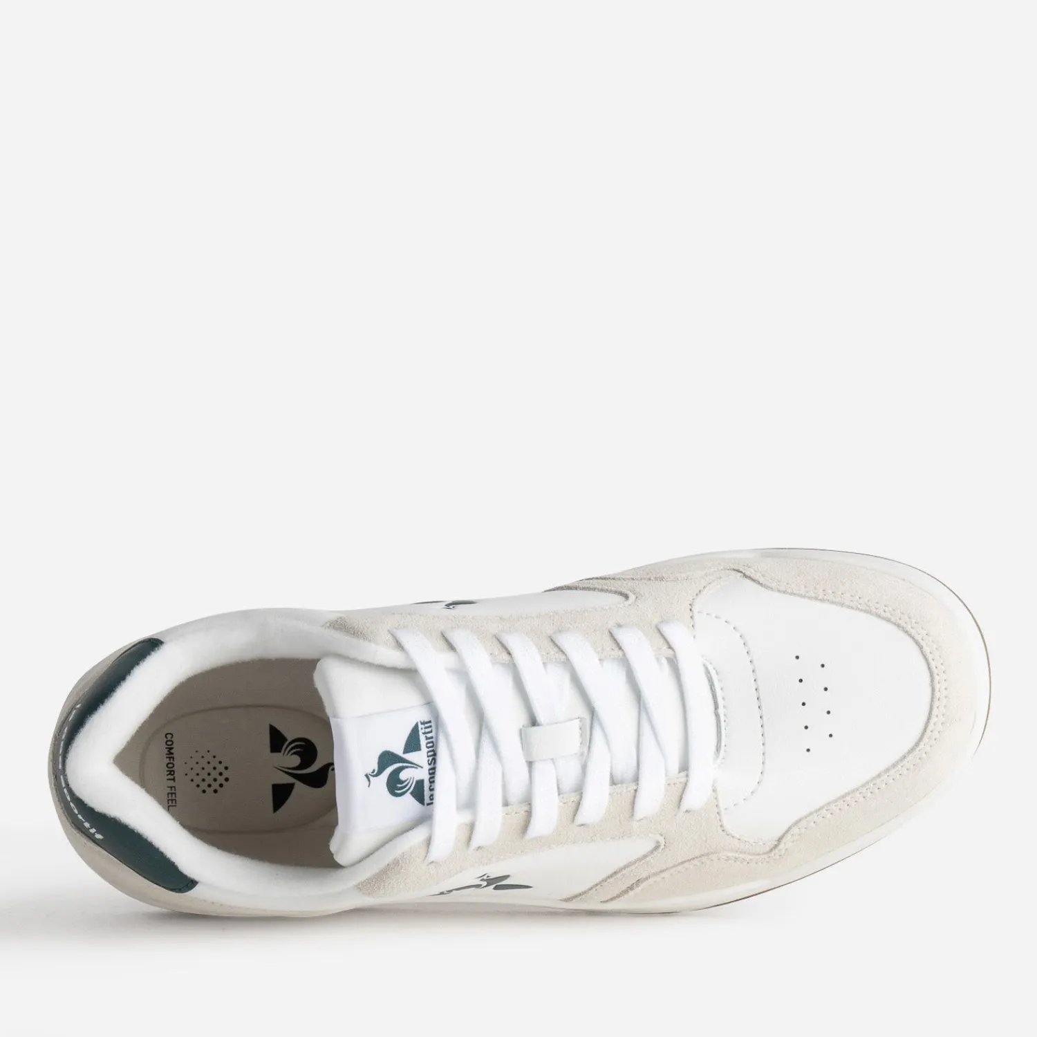 Le Coq Sportif Baskets/Tennis^Tennis blanche, et verte BEIGE