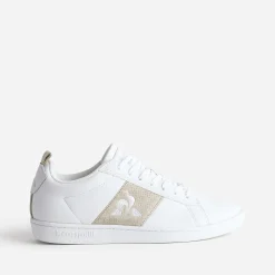Le Coq Sportif Baskets^Tennis he et beige BLANC