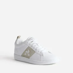 Le Coq Sportif Baskets^Tennis he et beige BLANC