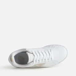 Le Coq Sportif Baskets^Tennis he et beige BLANC
