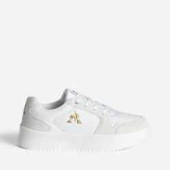 Le Coq Sportif Baskets^Tennis écrue et crème en cuir BLANC