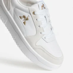 Le Coq Sportif Baskets^Tennis écrue et crème en cuir BLANC