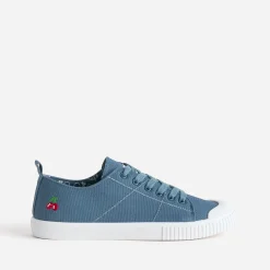 Le Temps des Cerises Baskets^Tennis e en toile BLEU