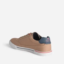 Lee Cooper Toiles^Tennis beige toile CAMEL