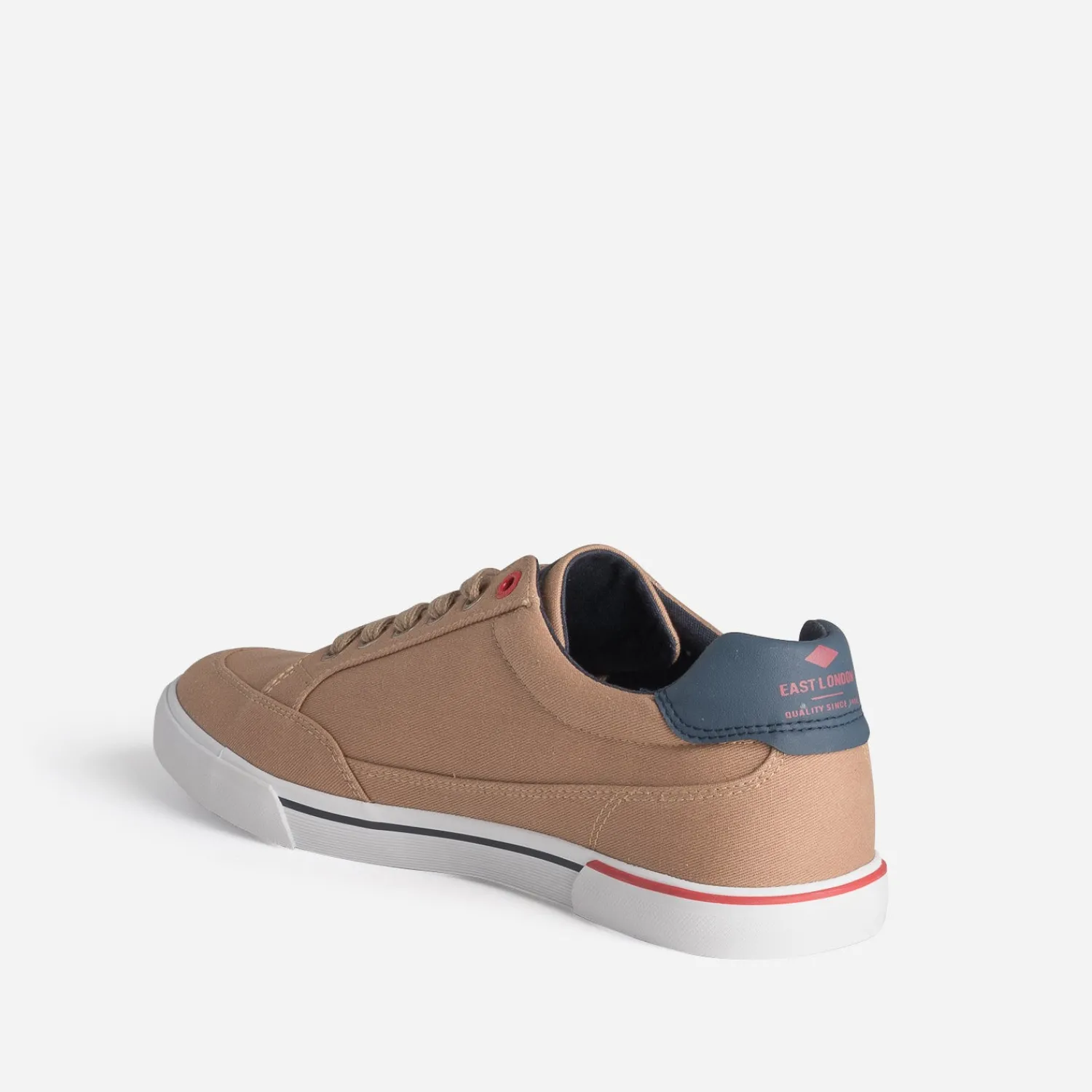 Lee Cooper Toiles^Tennis beige toile CAMEL