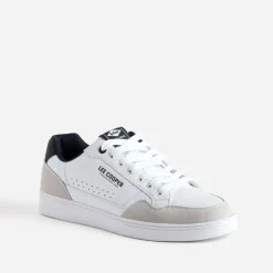 Lee Cooper Baskets/Tennis^Tennis , gris, marine BLANC