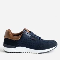 Lee Cooper Baskets/Tennis^Tennis en mesh détails marron MARINE