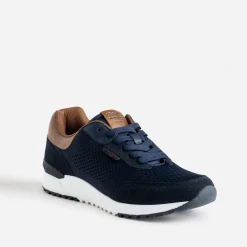 Lee Cooper Baskets/Tennis^Tennis en mesh détails marron MARINE