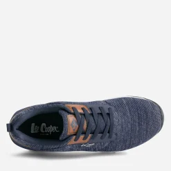 Lee Cooper Baskets/Tennis^Tennis chiné en mesh MARINE