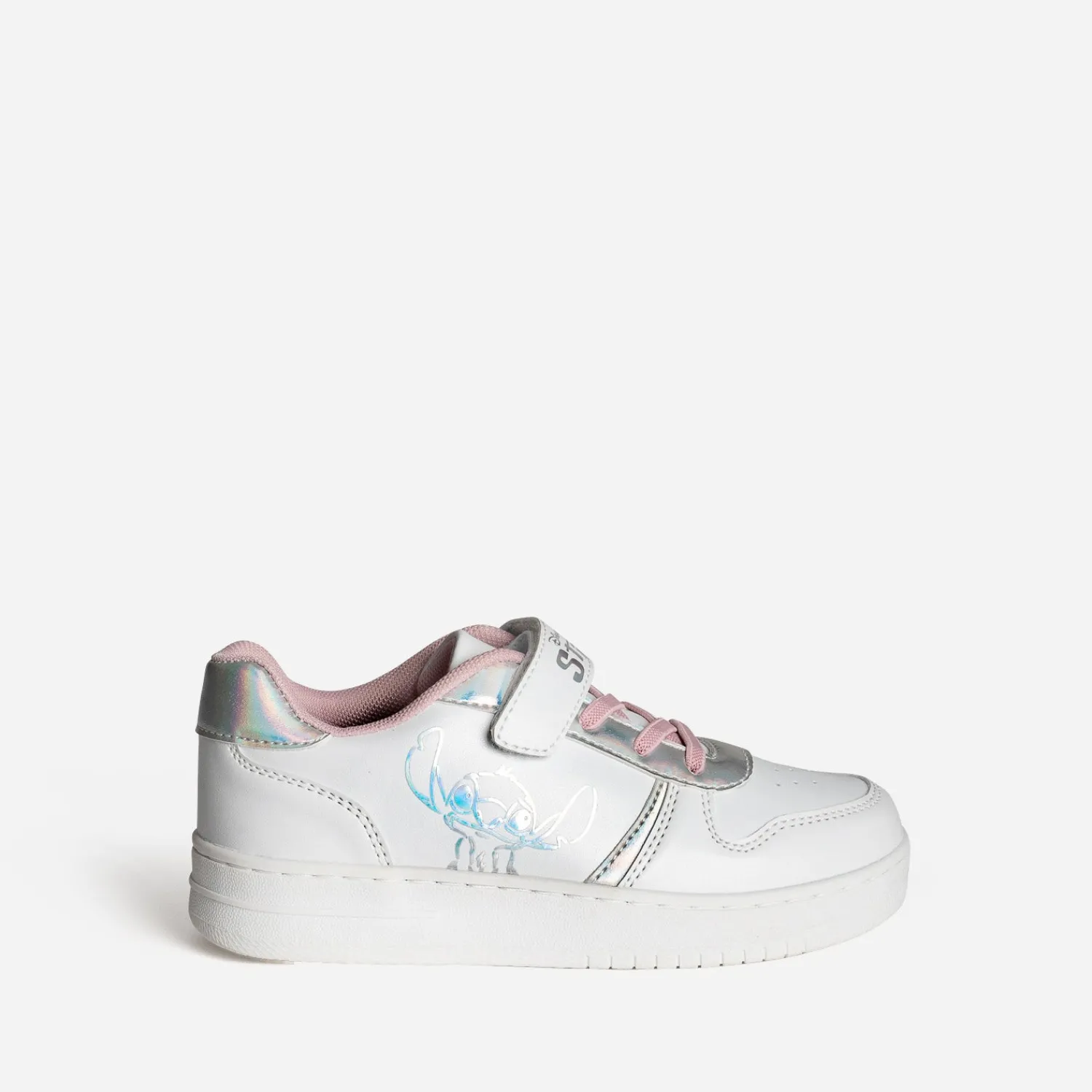 Stitch Baskets^Tennis LILO & he et iridescente BLANC