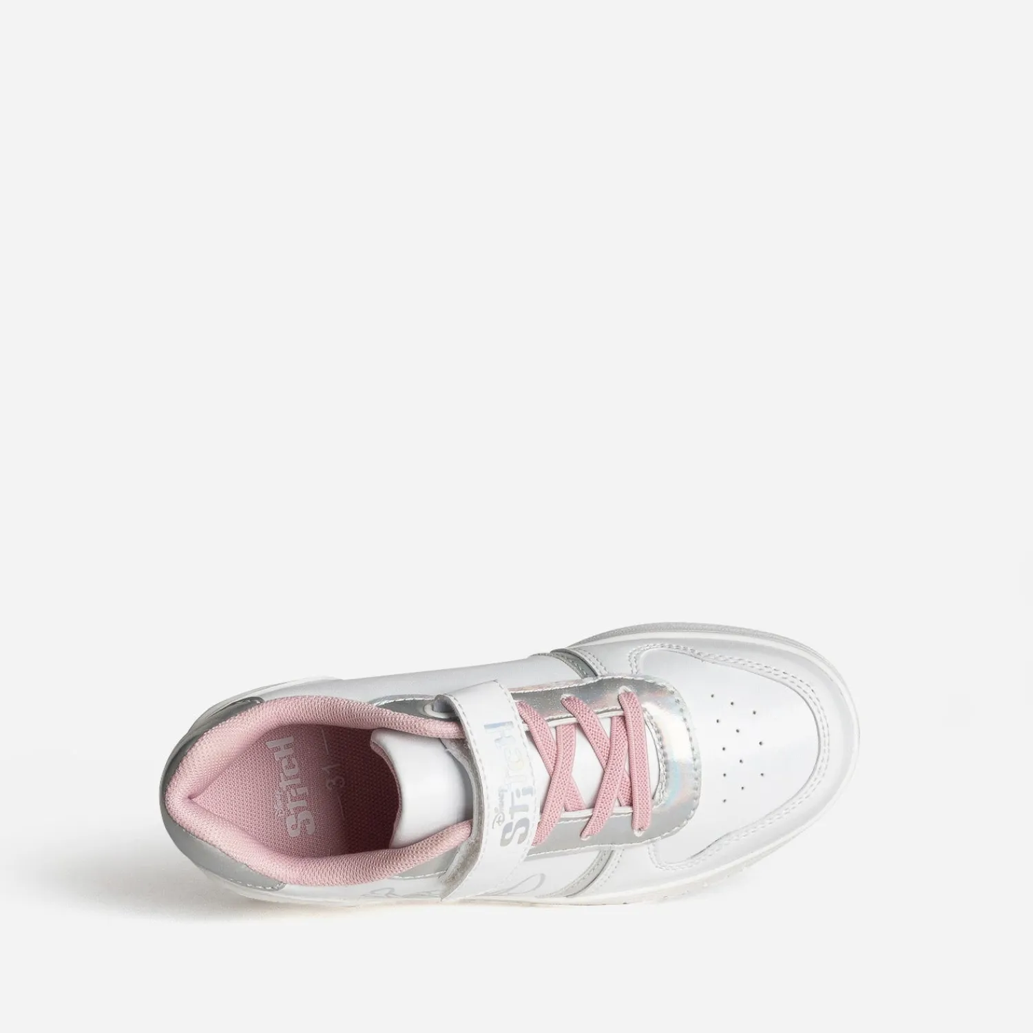 Stitch Baskets^Tennis LILO & he et iridescente BLANC