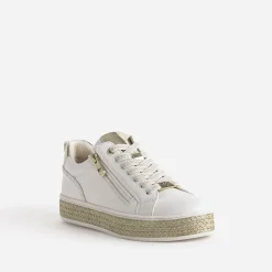 Marco Tozzi Baskets^Tennis semelle corde BEIGE