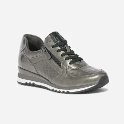 Marco Tozzi Baskets^Tennis kaki verni ARGENT