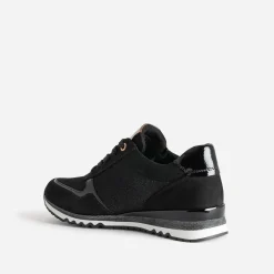 Marco Tozzi Baskets^Tennis e pailletée NOIR