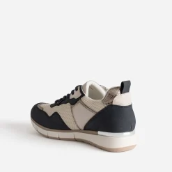 Eram Baskets^Tennis , beige et taupe MARINE