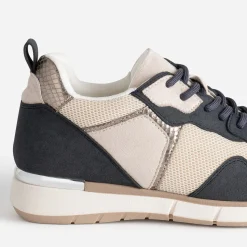 Eram Baskets^Tennis , beige et taupe MARINE