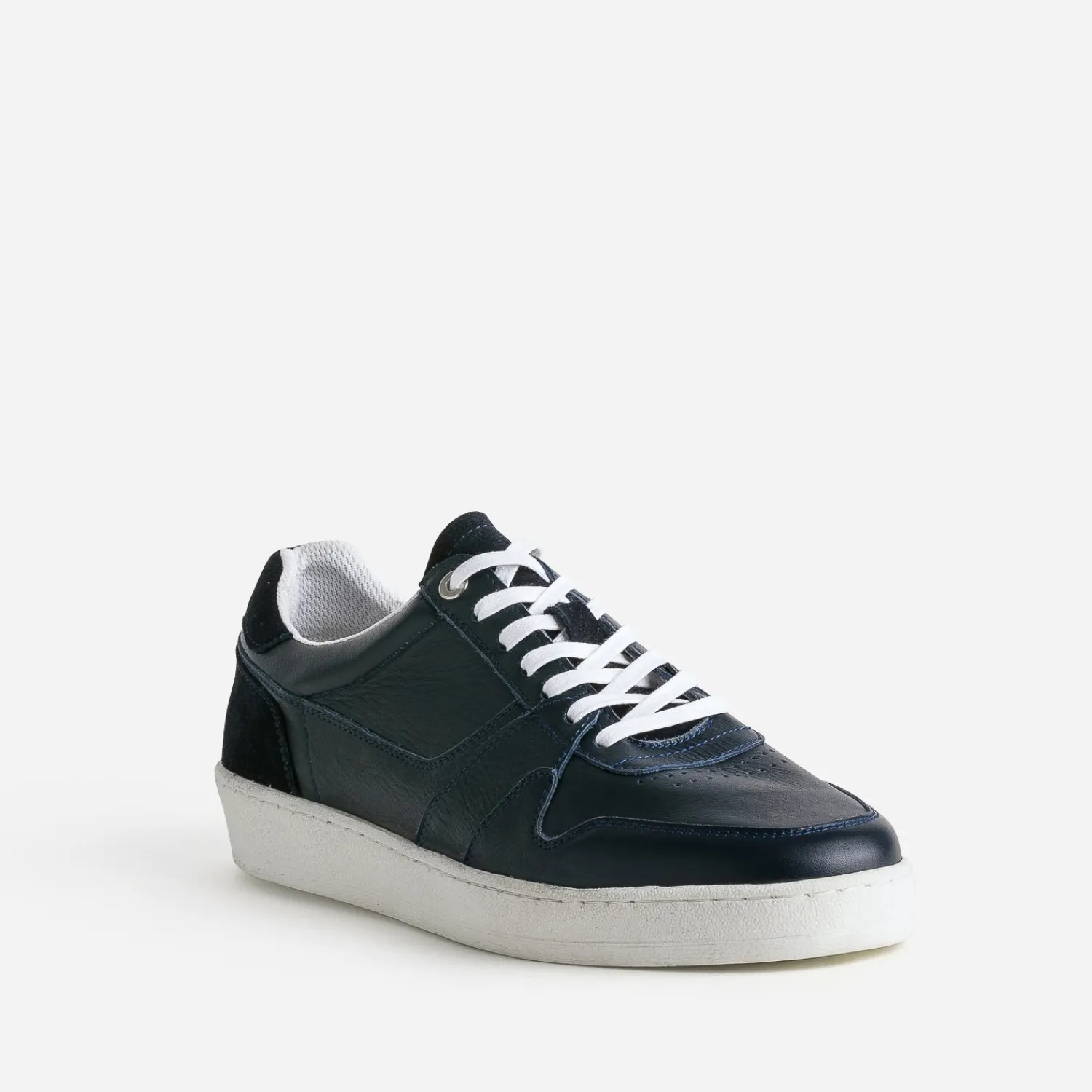 Eram Baskets/Tennis^Tennis éco-conçue en cuir MARINE